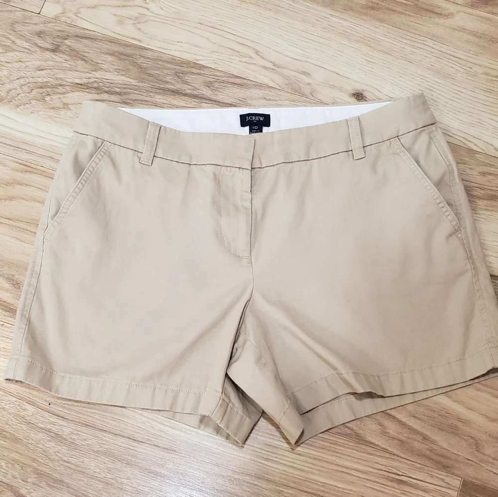 J.crew,womens Tan Shorts,preppy,casual,tan,vacation